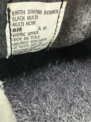 Earth Dream Aymii Wool Felt Clogs Women 8 Black Embroidered Buckle Mules thumbnail 8