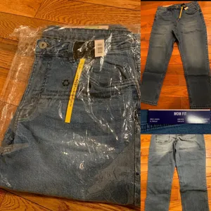 Esmara vintage inspired 90s mom-jean inspo fashion jeans in mid blue size 34 thumbnail 6