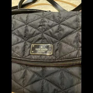 Kate Spade Blake Avenue Miri Quilted‎ Black Shoulder Bag Y2K Bratz New York thumbnail 2