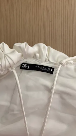 ZARA Criss-Cross Halter Top thumbnail 2