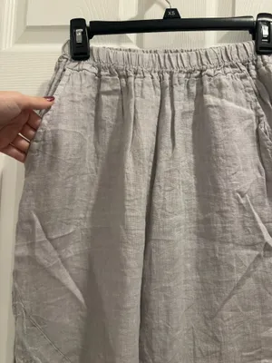 Linen pants Gray thumbnail 4