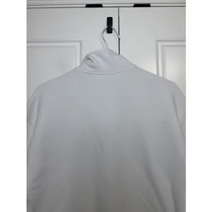 Athleta Quarter Zip Sweatshirt Womens XS Light Gray Cotton Blend Pullover Pocket thumbnail 10
