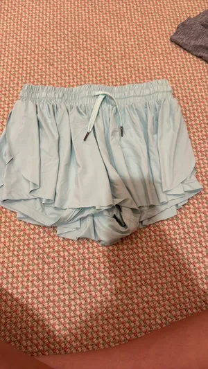 Teal Butterfly Shorts Blue Size M thumbnail 3