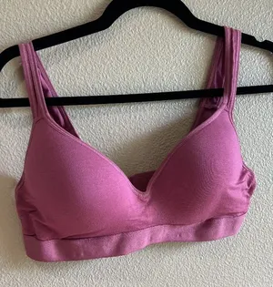 FITWELL Everyday Wireless Soft-Cup Bra in Dusty‎ Rose size 38C thumbnail 1