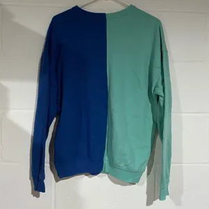 Wild Fable Teal and Blue Graphic Crewneck Sweater small thumbnail 3
