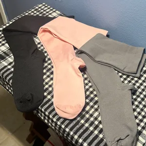 Black, Pink, and Gray ladies compression Socks New Black thumbnail 1