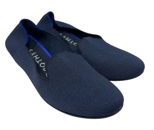 Rothy’s The Loafer Solid Navy Blue Round Toe Flats 7 thumbnail 1