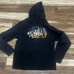 Disney Mickey and Friends black pullover hoodie thumbnail 1