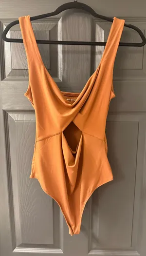 Abercrombie Rust Bodysuit L thumbnail 1