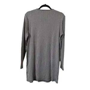ANINE BING Moss Stripe Knit Mini‎ Dress NWT Sz Medium thumbnail 4
