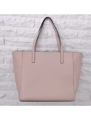 NWOT Kate Spade Greyish Pink Blush Nude ‘Lalena’ Large Pocket Leather Tote Bag thumbnail 3