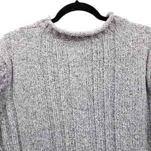 Purple Chunky Oversized Ribbed Y2K Vintage‎ Soft Erika Chenille Sweater Plus 2X thumbnail 12