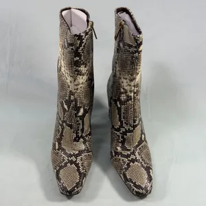 Franco Sarto Size-9.5M Women's‎ L-Briar Above Ankle Boots Snake Leather thumbnail 9