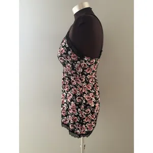 Marilyn Monroe Babydoll Top Large Floral Fairy Y2K Lace Cami Coquette Feminine thumbnail 3