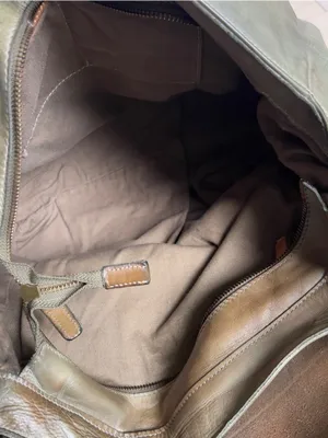 Free People We The Free Benton Messenger Bag in Olive Green - New w/ Flaw thumbnail 11