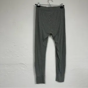 Skims Grey Thermal Leggings Womens Base Layer Pants Size M Pajamas Comfort thumbnail 7