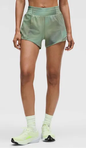 Lululemon athletic Hotty Hot HR Short 2.5" *Lined plus size 14 casual summer thumbnail 1