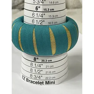 Gameday Bangle Gold Turquoise thumbnail 2