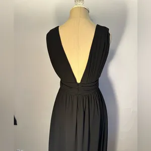 Lulu’s Heavenly Hues Black Maxi Dress size small NWOT thumbnail 8