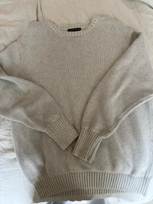 Brandy Melville Sweater Knit Grey thumbnail 1