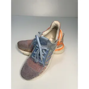 Adidas Ultraboost Women's Running Shoes Sneakers Coral Glow Blue Size 8 thumbnail 9