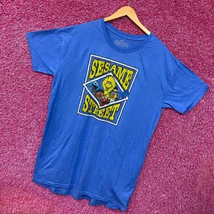 Sesame Street animated blue Tshirt size Extra Large thumbnail 3