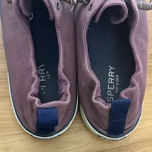 Sperry Top-Sider Women's Pier View Low Top Fashion‎ Sneakers Maroon Size 9 M thumbnail 7