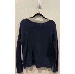 Madewell Patch Pocket Pullover Sweater in Colorblock thumbnail 6
