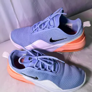 Nike Women's Air Max React — Lavender with Coral Accents thumbnail 3