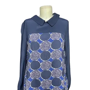Boden Highbury‎ Peter Pan Collar Dress Navy Blue Size US 6 thumbnail 4