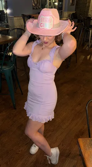 Lucy in the Sky Lavender Ruffle Dress thumbnail 1