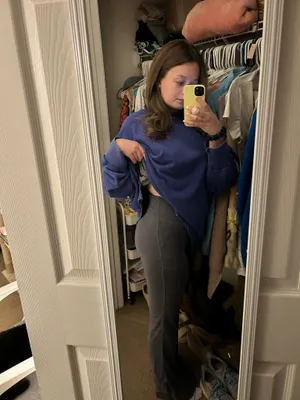 Boutique crossover leggings Gray Size M thumbnail 2