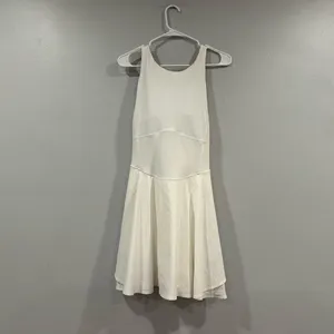 Lululemon Court Crush Tennis Dress in White Sz 12 NEW thumbnail 4