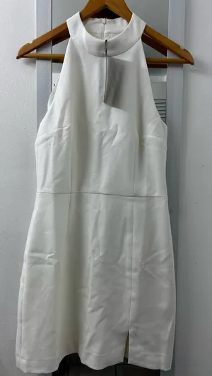French Connection - Whisper Racer Neck Dress. thumbnail 4