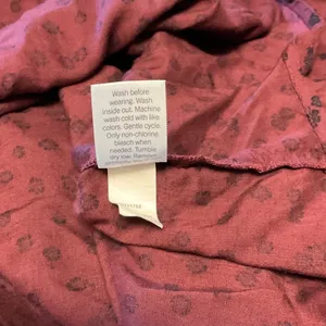 Sonoma Maroon Button-Down Blouse thumbnail 8