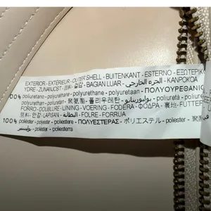 Zara Cream Asymmetric Crossbody Bag Sculptural Minimalist Half Moon Purse EUC thumbnail 3
