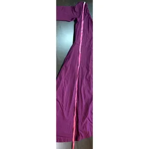 Pact One Shoulder Midi Dress‎ XS Purple Organic Cotton Stretch Long Sleeve thumbnail 17