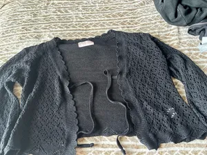 black cardigan women’s thumbnail 2