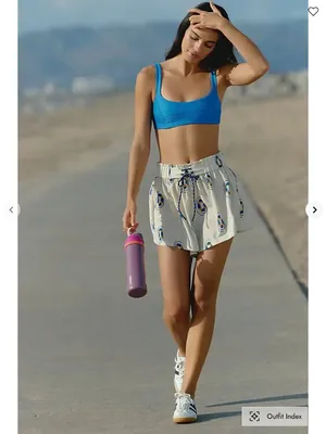 Anthropologie Celandine Skirty Surf Shorts thumbnail 2