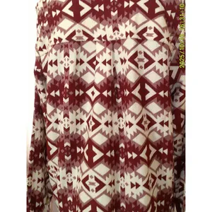 New NWT $85 Womens NWT S Ariat Fillmore Shirt Jacket Red Cream White Warm Button thumbnail 12