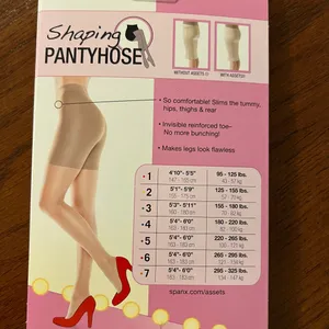 ASSETS Spanx by Sara Blakely Shaping Pantyhose in Nude Size 1 thumbnail 3