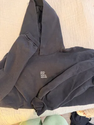 Christian graphic oversized sweatshirt Black Size XL thumbnail 5