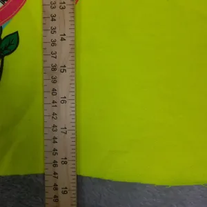 Doja Cat Cropped Graphic Pullover Sweatshirt Highlighter‎ Yellow Women Sz M NWOT thumbnail 5
