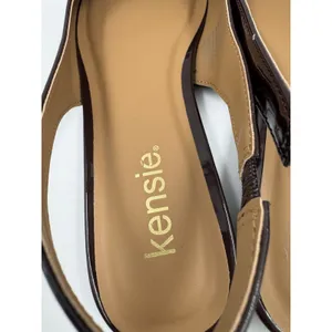 Kensie Womens Shoes Burgundy Flat Slingback Slip-On Padded Lightweight Comfort 8 thumbnail 6