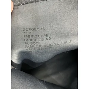 Womans Steve Madden Gorgeous Size 7.5 M Gray Fabric Otk Pullon Heel Boots thumbnail 8