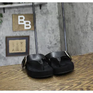 Style & Co. Womens Zayaa Flat Sandals Black 6M thumbnail 3