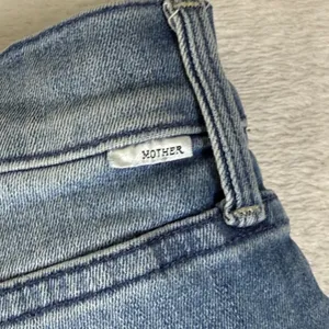 Mother Denim Blue High Rise Button Fly Slim Straight Leg Jeans Size 27 thumbnail 14