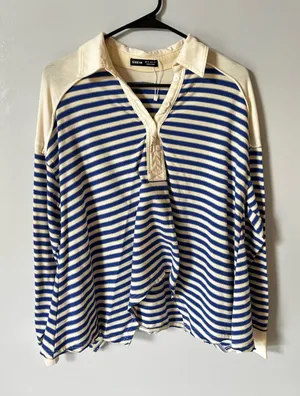 SHEIN top Blue Size XS thumbnail 1