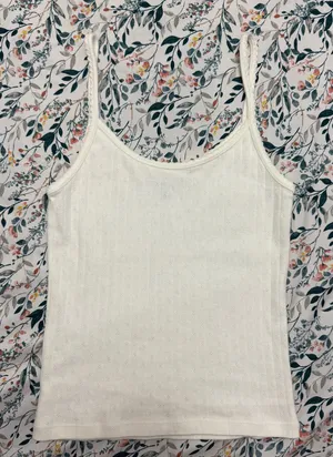Brandy Melville Skylar Eyelet Tank thumbnail 1