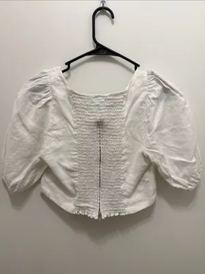 Reformation Yucca White Top thumbnail 4